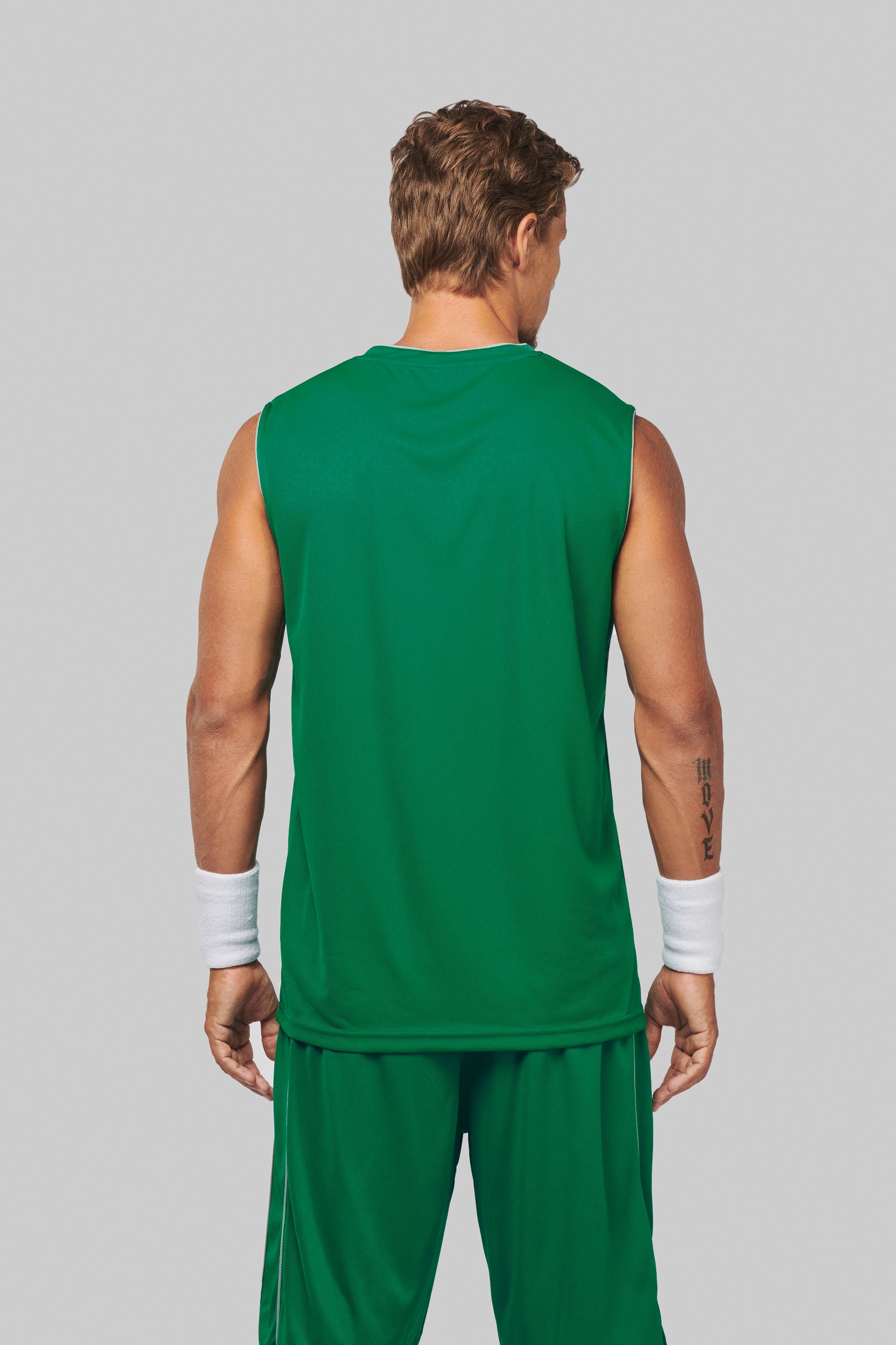 Basketbalový dres - trièko bez rukávù do V